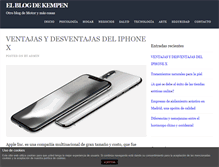 Tablet Screenshot of kempenmotors.be